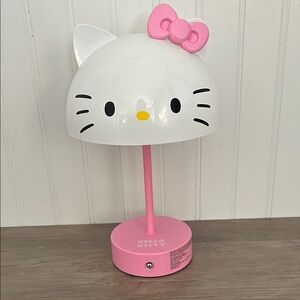 Hello Kitty Pink and White Table Lamp